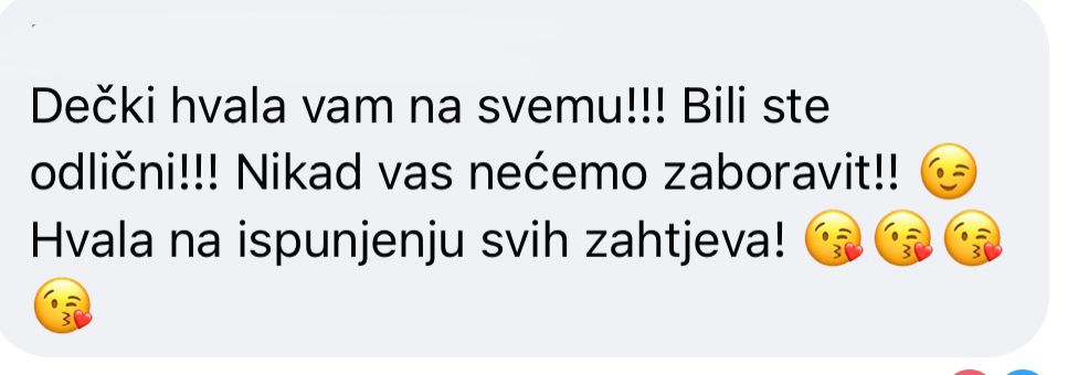 Komentar klijenta o Remix Bandu 2